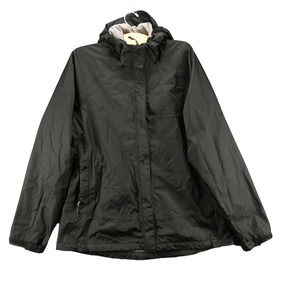 McKinley Aquamax Pro Men's Windbreaker Jacket Black XL Long Sleeve Full Zip